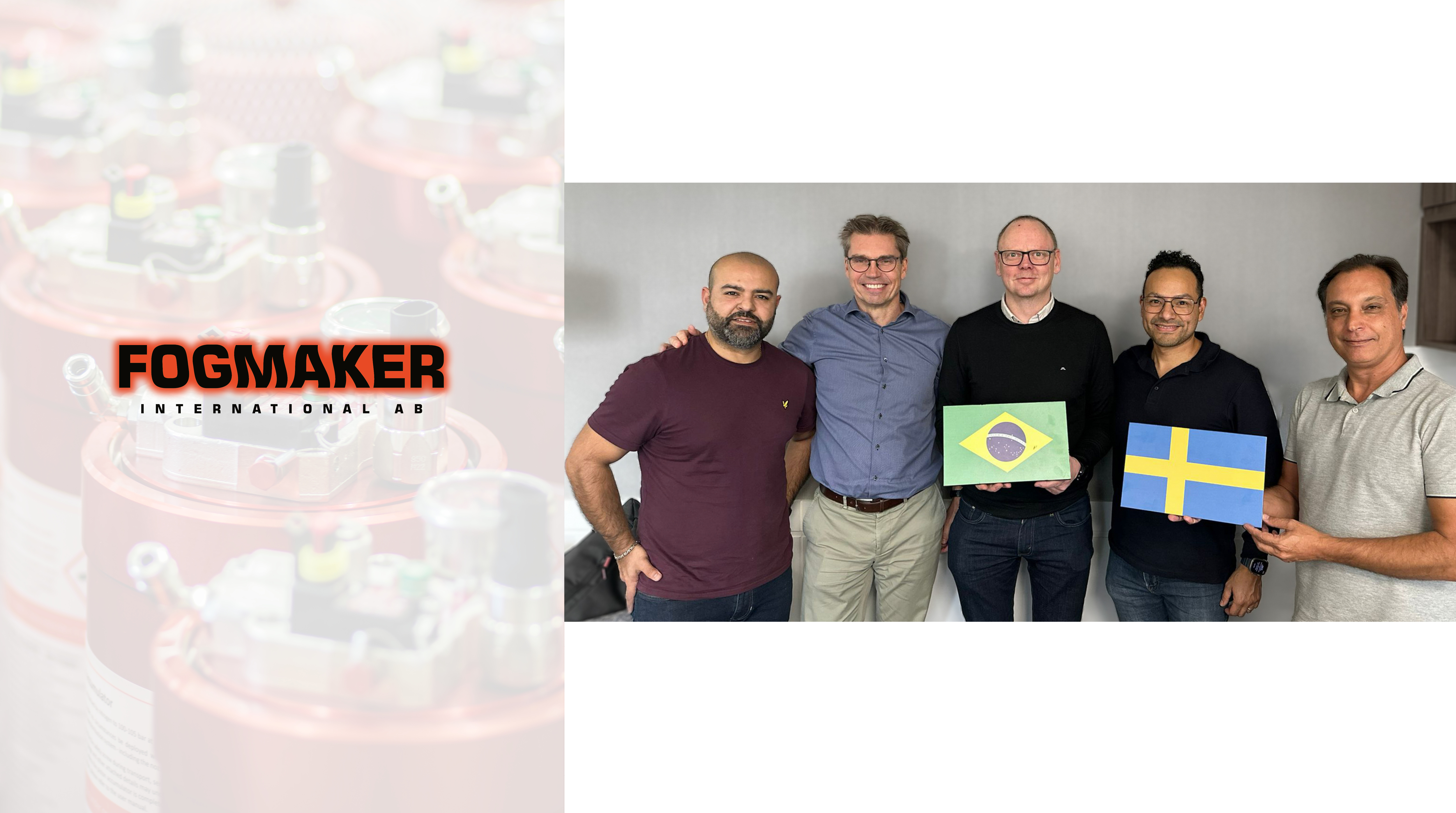 Marco Agusto, Johan Fager, Lars Alrutz, Mario Flores, Roberto Bassi 