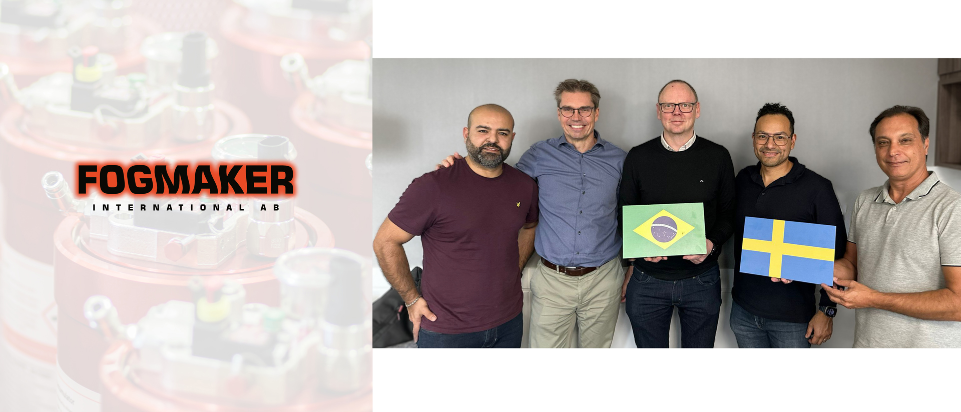 Marco Agusto, Johan Fager, Lars Alrutz, Mario Flores, Roberto Bassi